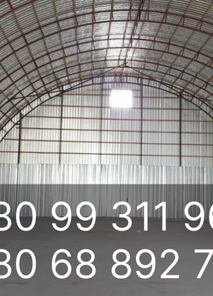 Ангар Склад Зернохранилище 15х40(600 м²) под ключ