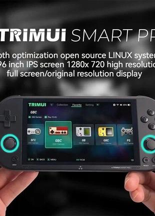 Портативная игровая приставка Trimui TG5040 smart pro+карта 64...