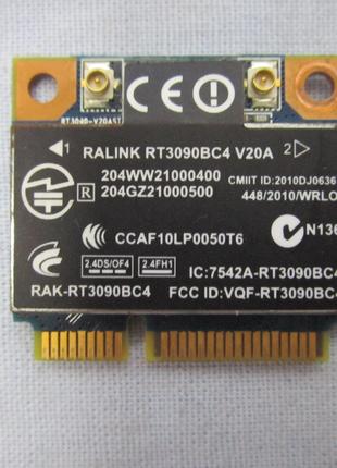 Wi-Fi+Bluetooth модуль адаптер Ralink RT3090BC4 V20A для HP