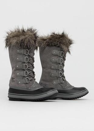 Жіночі зимові чоботи снігоходи sorel joan of arctic