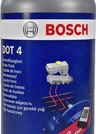 Жидкость тормозная DOT4 1л. Bosch
