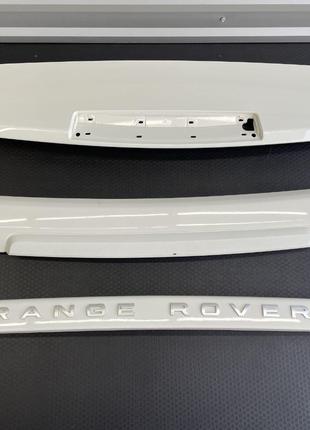 Спойлер и накладки крышки багажника на Land Rover Range Rover ...