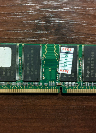 Планка оперативной памяти DDR400 DIMM PC3200 1Gb Hynix