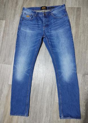 Мужские джинсы / superdry / штаны / синие джинсы / мужская оде...