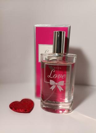 Туалетна вода жіноча love avon