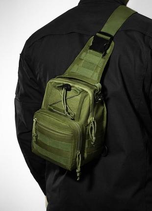 Качественная тактическая сумка, укрепленная мужская сумка, рюк...