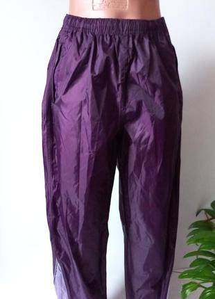 Фиолетовые весенние спортивные штаны джоггеры новые 46 размер ...