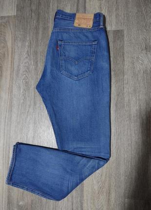 Мужские джинсы / levis 501 / штаны / синие джинсы / мужская од...