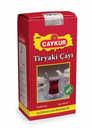 Чорний турецький чай  чайкур  tiryaki  1000 г.