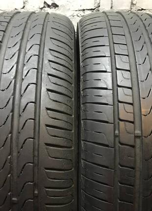 Летние шины б/у 215/55 R17 Pirelli Cinturato P7