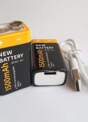 Аккумуляторы (4 шт.) Laiphi АА 2000mAh 1,5V Type-C + кабель