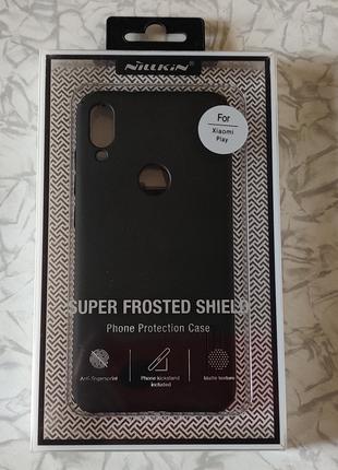 Чохол Nillkin xiaomi play super frosted shield black