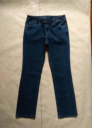 Брендовые прямые джинсы трубы с высокой талией c&a, 12 размер.