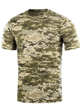 Военная футболка пиксель, хлопковая футболка пиксель, армейска...