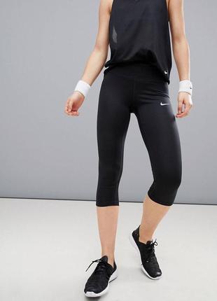 Nike dri-fit running   женские спортивные лосины