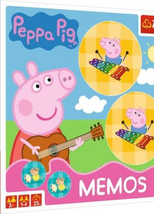 Настольная игра Мемо. Свинка Пеппа (Memos: Peppa Pig)