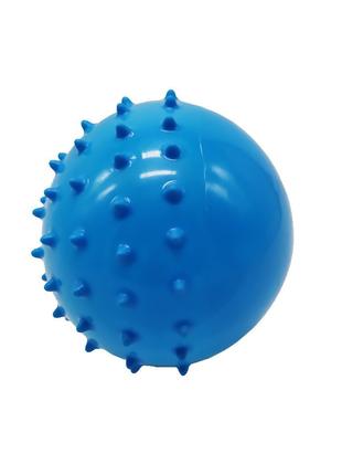 Мяч резиновый с шипами "Монстры" RB20305, 9", 60 грамм (Синий)