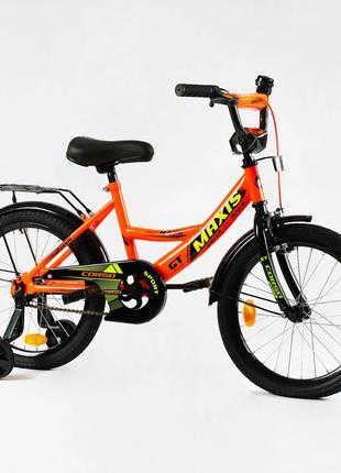 Детский стальной велосипед Corso Maxis 18 дюймов ручной тормоз...