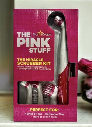 Щетка для чистки и уборки The Pink Stuff Miracle Scrubber Kit ...