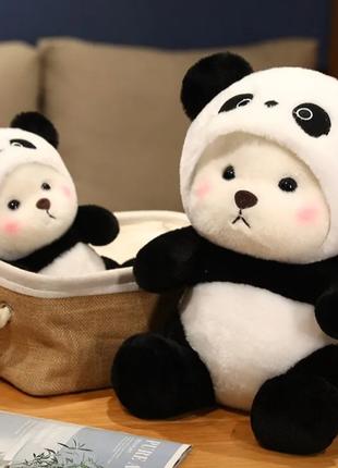 Мяка іграшка Ведмедик-панда, 26 см, новий
