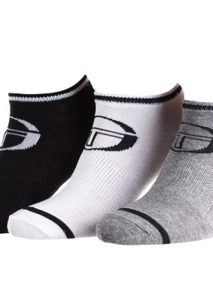 Шкарпетки Sergio Tacchini 3-pack чорний, сірий, білий Діт 31-3...