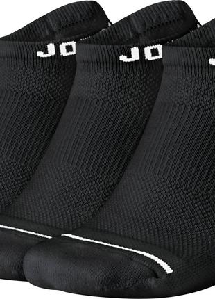 Баскетбольні шкарпетки (3 пари) Jordan Jumpman Dri-Fit No-Show...