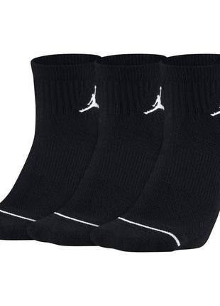 Баскетбольні шкарпетки (3 пари) Jordan Jumpman Quarter Dri-Fit...