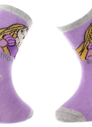 Шкарпетки PRINCESS RAIPONCE фіолетовий, сірий Діт 23-26, арт.4...