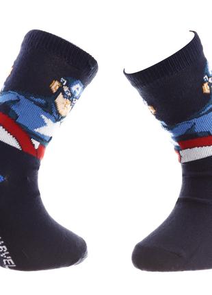 Шкарпетки MARVEL CAPTAIN AMERICA синій Діт 23-26 арт 83891648-7