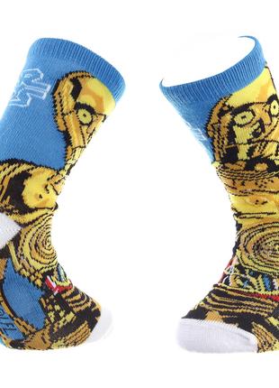 Шкарпетки STAR WARS C_3PO блакитний Діт 35-38, арт.83892148-3