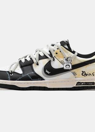 Мужские кроссовки Nike SB Dunk Low Robinson x Off White Black ...