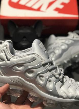 Кросівки Nike Air VaporMax Plus Silver, кросівки найк аїр вапо...