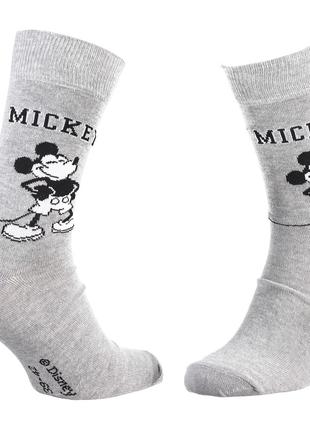 Шкарпетки MICKEY MICKEY + PERSONNAGE світло-сірий Уні 39-42 ар...