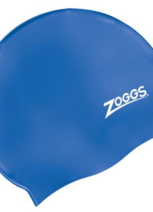 Шапочка для плавання Zoggs Silicone Cap синя