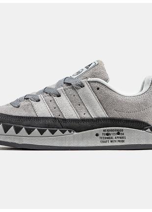 Мужские кроссовки Adidas Adimatic x Neighborhood Grey White ве...