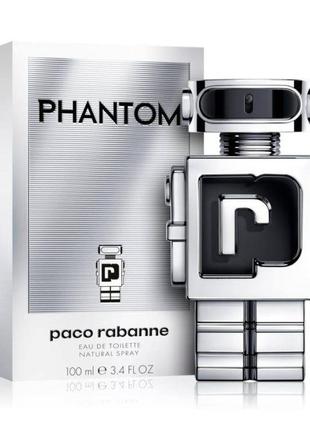 Paco rabanne phantom 100 мл men