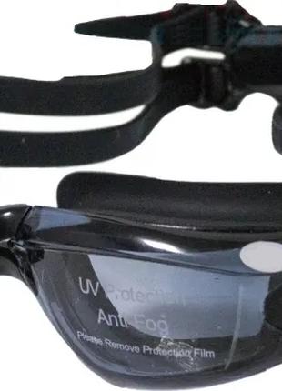 Очки для плавания с диоптриями -5,5 Tieshark черные SG1811 TS-208