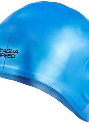 Шапочка для плавания Aqua Speed EAR CAP VOLUME 60469 голубой У...