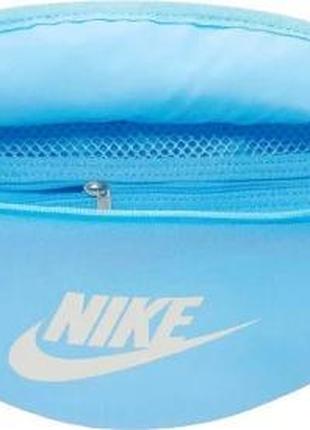 Сумка на пояс Nike NK HERITAGE WAISTPACK - FA21 3L голубой 41х...