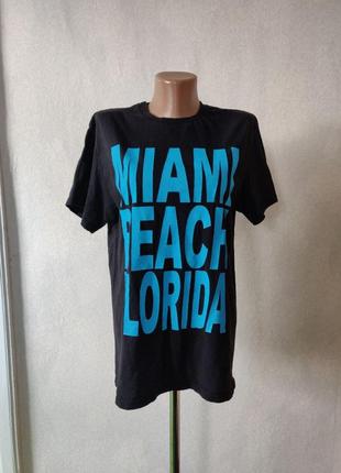 Miami beach florida  футболка мерч атрибутика неформат