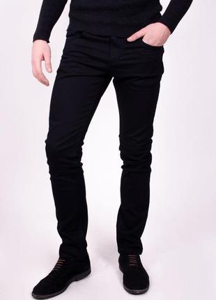 Мужские черные брендовые джинсы скинни yes or no, 32 pазмер.