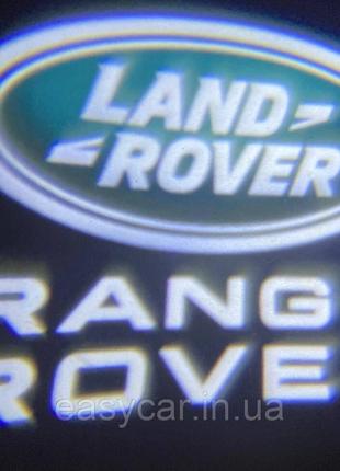 Логотип підсвітка дверей Ленд Ровер door logo Land Rover Код/А...