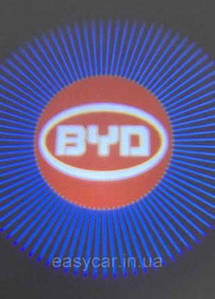 Логотип подсветки двери БИД Lazer door logo BYD Код/Артикул 189