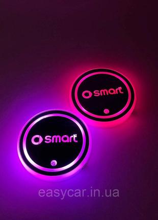 Подсветка в подскальщик с логотипом SMART с датчиком света на ...