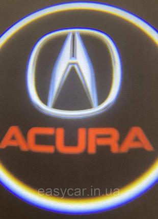 Логотип подсветки двери Акура Lazer door logo ACURA Код/Артику...