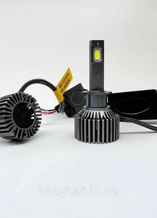 LED H1 (5500K) Светодиодная лампа, K9 60 W 14400 Lm CANBUS Код...