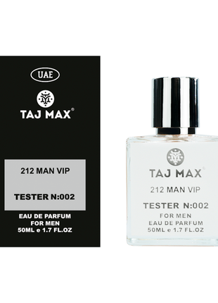 Taj max 212 man vip 50 ml 002 парфюмированная вода для мужчин