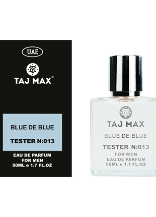 Taj max blue de blue 50 ml 013 парфюмированная вода для мужчин