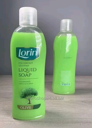 Жидкое мыло, для всего тела lorin olive оливка, 1л. венера 8шт/ящ