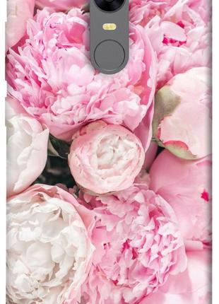 Чехол itsPrint Pink peonies для Xiaomi Redmi 5 Plus / Redmi No...